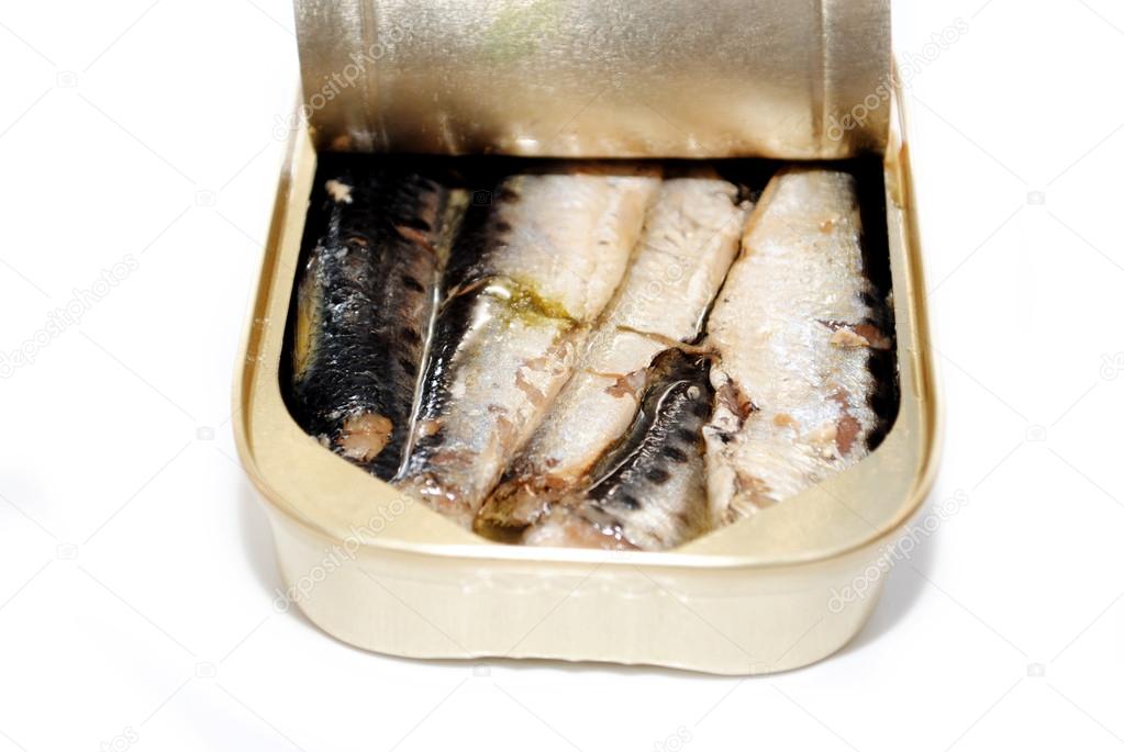 Can of Sardines — Stock Photo © bandd 41692239