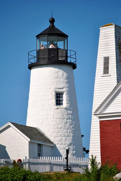 Pemaquid lichte maine — Stockfoto