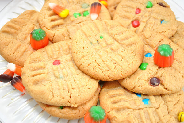 Fall Festive Colorful Cookies