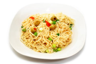 fantezi ramen noodle yemek