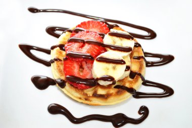 gurme waffle tatlı