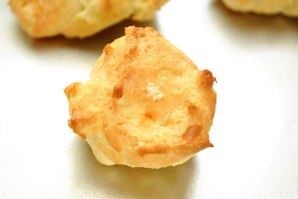 Close-Up pişmiş bisküvi — Stok fotoğraf