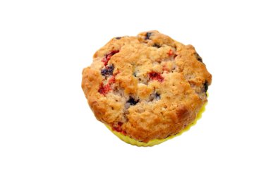 berry Muffin Üstten Görünüm