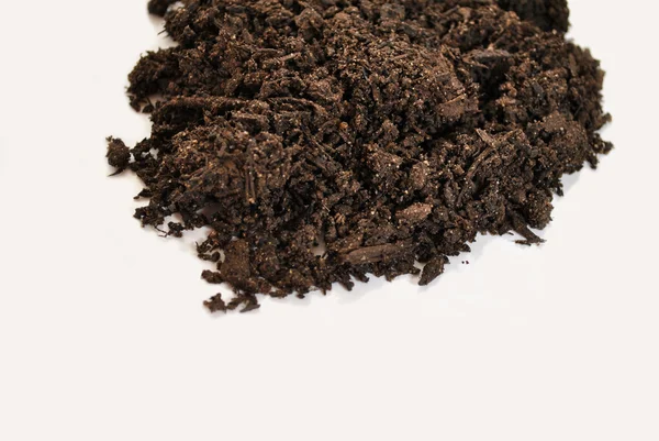 Heap of Potting Soil with Copy Space — Stock Photo, Image