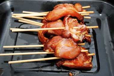 ham teriyaki tavuk Stick