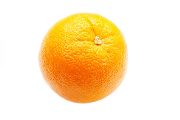 Juicy Fresh Orange Isolated White Background — Stock Photo, Image