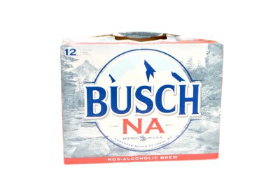Busch NA 12 kutu konserve - Alkolsüz bira Anheuser-Busch tarafından üretilir.