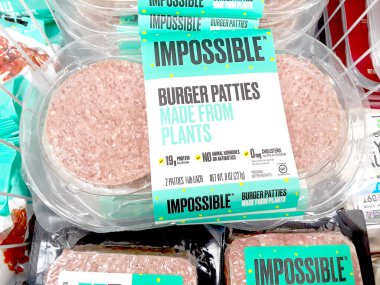 ImPOSSIBLE Burger Patty - Bitkilerden Yapılmıştır (Donmuş Gıda)