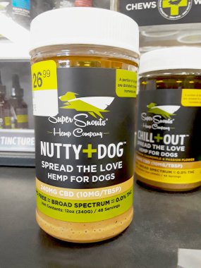 Süper Burunlu kenevir şirketi Brand-Nutty + Dog - Köpekler için kenevir