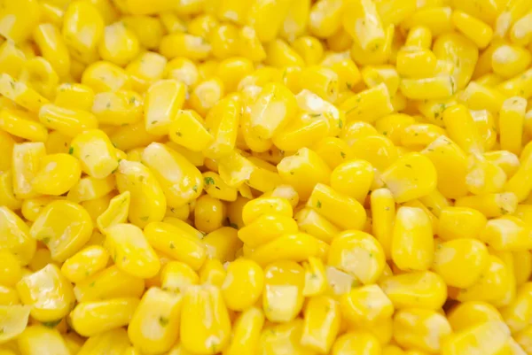 Close Sweet Yellow Corn Background — Stock Photo, Image