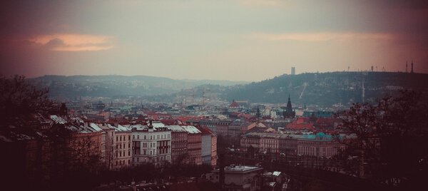 Prague old town city sight