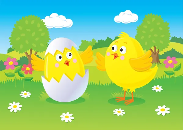 başka bir kız üzerinde izlerken yumurtadan civciv çıkım bebeğim