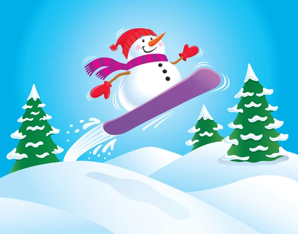 snowboard kardan adam