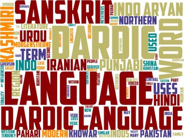dardic tipography, word-art, word-cloud, pakistan, people, dardic, young