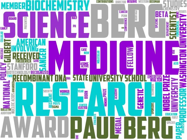 Cytophysiology Typografia Projekt Ilustracja Tle — Zdjęcie stockowe