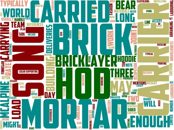 hod carrier typography, wordart, wordcloud, construction, work, worker, background