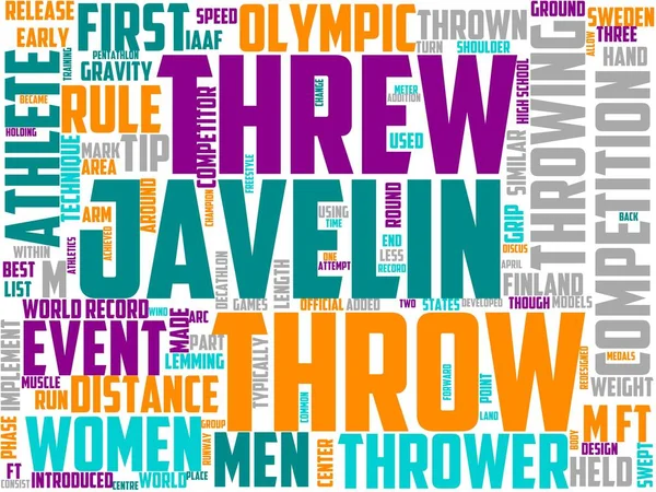javelin throw typography, wordart, wordcloud, athlete, sport, athletic, competition