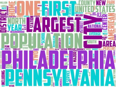 philadelphia tipografisi, kelime bulutu, kelime sanatı,