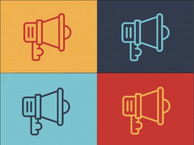 Gerçek Reklam Logosu Şablonu, Gerçek, Reklam, Moda Basit Düz Simgesi