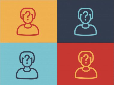 Anonim Hırsız Logo Şablonu, Hırsızın Basit Düz Simgesi, Suç, Anonim