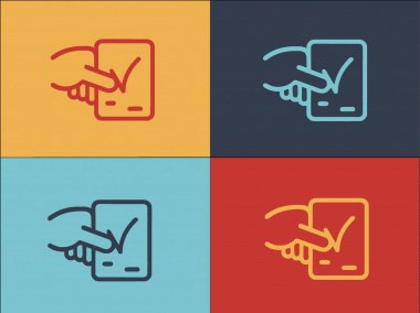 Onaylanmış Kadın Güçlendirme Logosu Şablonu, Kadınların Basit Düz Simgesi, Güçlendirme, Kadın