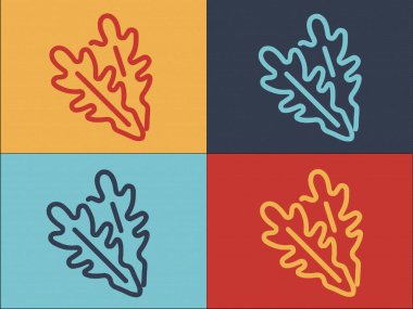 Botanik Arugula Logo Şablonu, Basit Düz Organik Simge, Botanik, Bitki