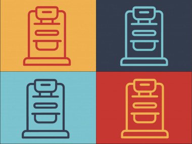 Göğüs Radyografisi Logosu Şablonu, Basit Göğüs, Kanser, Tıp Simgesi