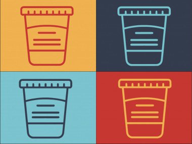 Çikolata Kakao Yapıştırıcısı Logo Şablonu, Basit Düz Çikolata Simgesi, Kakao, Yiyecek