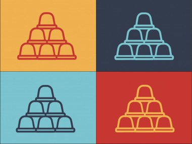 Kahve Kapsülleri Logo Şablonu, Basit Düz Kahve, İçki, Espresso