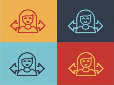 Müşteri Talep Logosu Şablonu, Müşteri, İş, Talep Simgesi