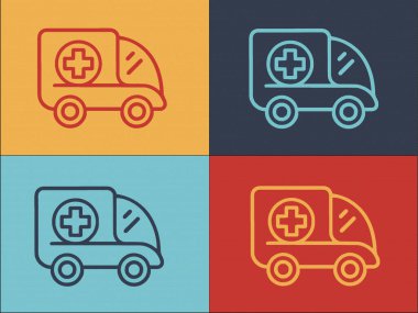 Teslimat Dükkanı Logo Şablonu, Basit Düz Teslimat Simgesi, İlaç, Dükkan