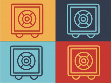 Depo Odası Depo Logo Şablonu, Basit Depo Simgesi, Depo, Oda