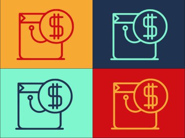 Dijital Dükkan Logosu Şablonu, Basit Düz İş Simgesi, İnternet, Dijital