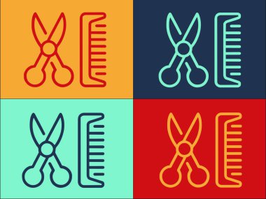 Köpek Bakımı Aracı Logo Şablonu, Basit Düz Bakım Simgesi, Hayvan, Köpek