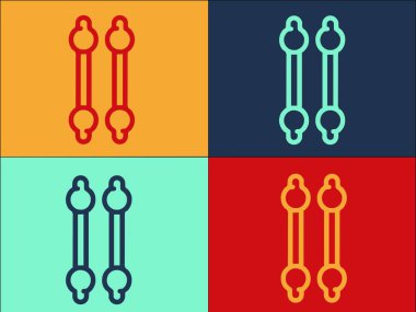 Kulak Yapıştırıcı Logo Şablonu, Basit Düz Pamuk Simgesi, Temizlik, Sağlık