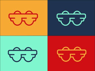 Yumurta Kutusu Logo Şablonu, Yumurtanın Basit Düz Simgesi, Kutu, Yiyecek