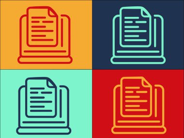 EHealth Logo Şablonu, Doktorun Basit Düz Simgesi, İnternet, Tıbbi