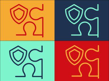 Uzman Hedef Logo Şablonu, Uzmanlığın Basit Düz Simgesi, iş adamı, iş adamı