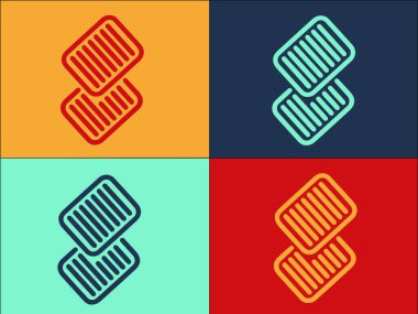 Dosya Senaryo Logo Şablonu, Simgenin Basit Düz Simgesi, Sembol, İllüstrasyon