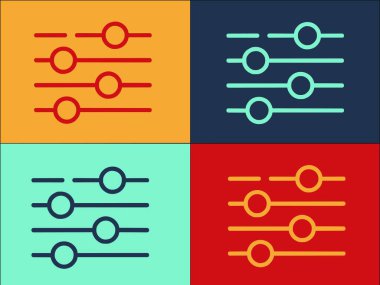 Arama Seçeneği Logo Şablonu, Arama, filtre, simge Basit Düz Simgesi