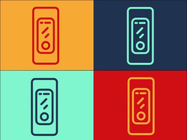 Fitness Band Logo Şablonu, fitness, egzersiz, grup