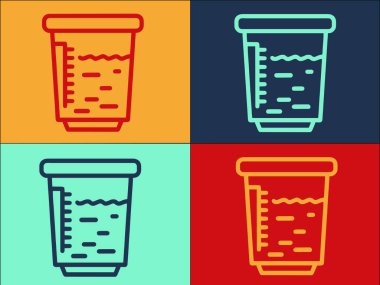 Gıda Hazırlama Logo Şablonu, Basit Düz Yemek Simgesi, Mutfak, Yemek Pişirme