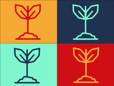 Garden Bio Bitki Logo Şablonu, Bitki, Biyoloji, Yaprak Basit Düz Simgesi