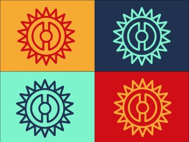 Kaz Tuzağı Logo Şablonu, Basit Hayvan, Kaz, Doğa Simgesi