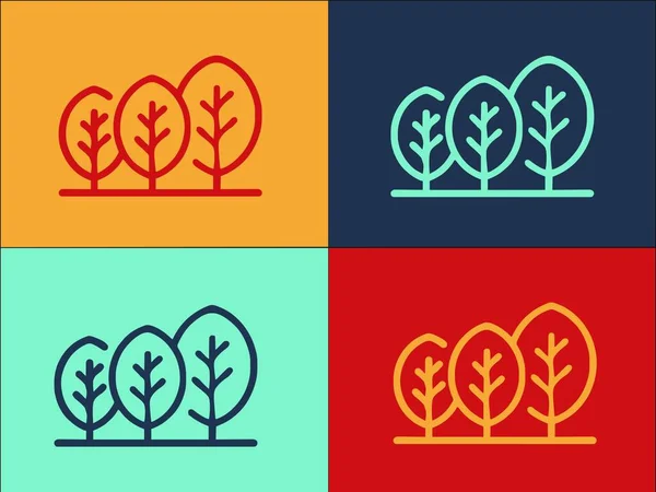 Růst Modifikované Logo Potravin Šablona Jednoduché Ploché Ikony Růstu Potraviny — Stockový vektor