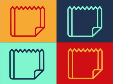 El Kağıdı Havlusu Logo Şablonu, Temiz Düz Simge, El, Hijyen