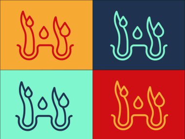 Baş Kıllandırıcı Logo Şablonu, Saç kreminin basit Düz Simgesi, kadın, kafa