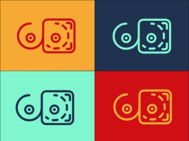 Sağlık Hizmetleri Göğüs Logosu Şablonu, Basit Düz Sağlık Simgesi, Göğüs, Bilinç