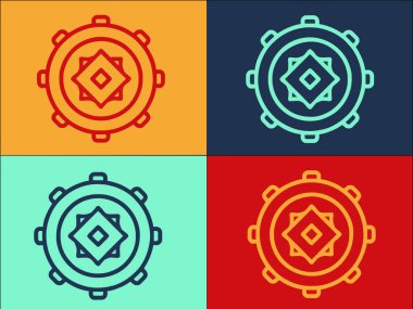 Ağır Kanalizasyon Logosu Şablonu, Ağır, Kanalizasyon, Şehir Simgesi