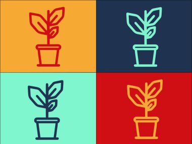 Bitkisel Biyolojik Logo Şablonu, Bitkisel, Biyolojik, Doğal Basit Düz Simge